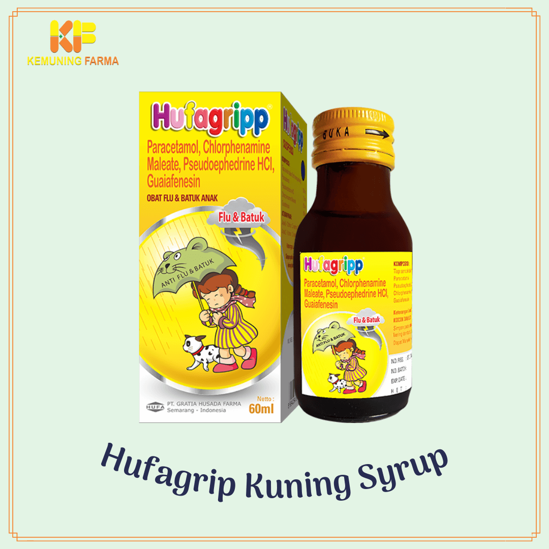 Hufagrip Kuning Syrup