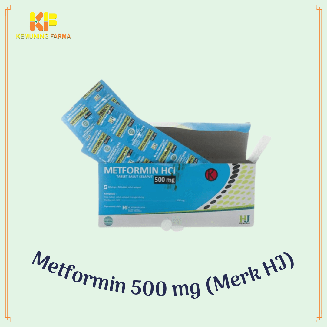 Metformin 500 mg (Merk HJ)