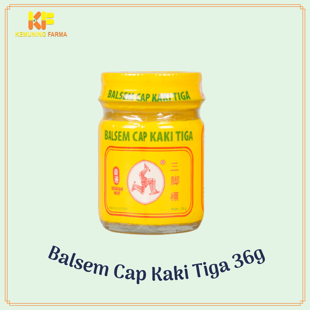 Balsem Cap Kaki Tiga 36g