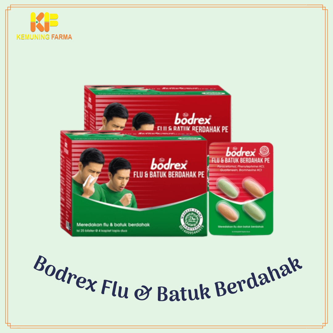 Bodrex Flu & Batuk (berdahak) PE