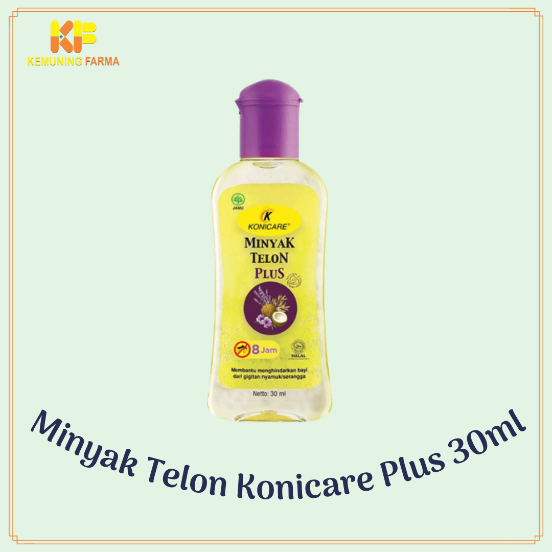 Minyak Telon Konicare Plus 30ml (Ungu)