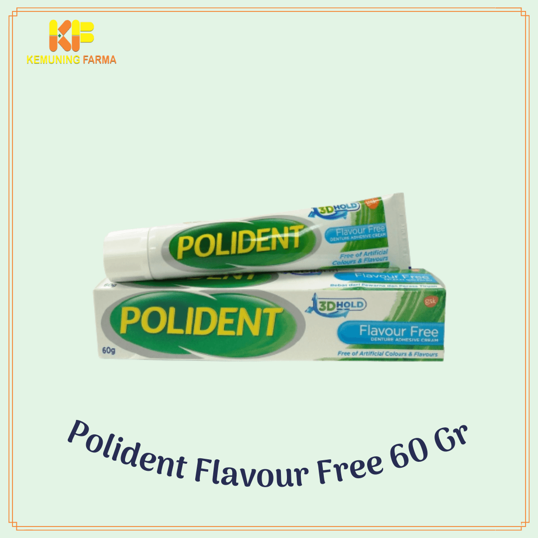 Polident Flavour Free 60 Gr