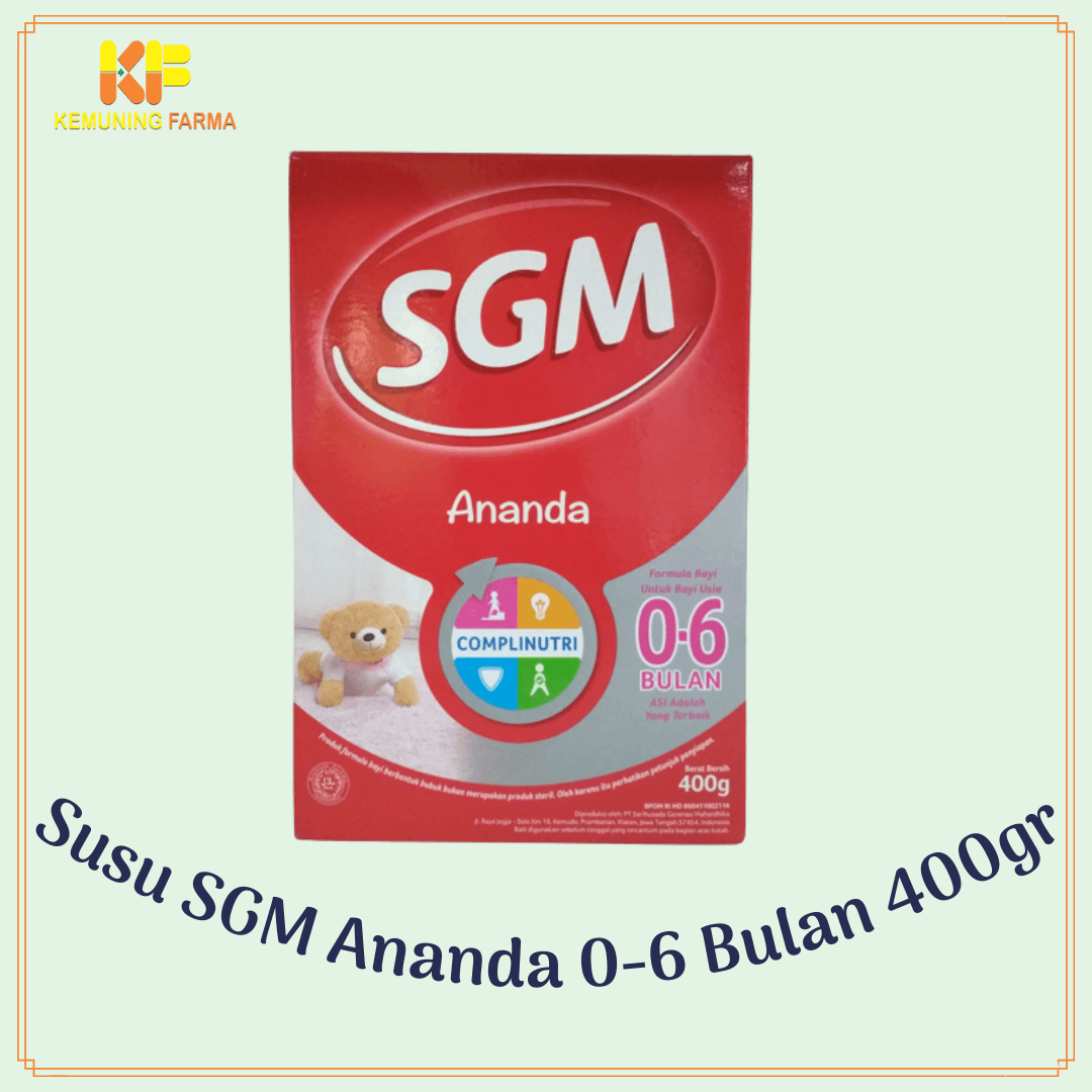 Susu SGM Ananda 0-6 Bulan 400gr