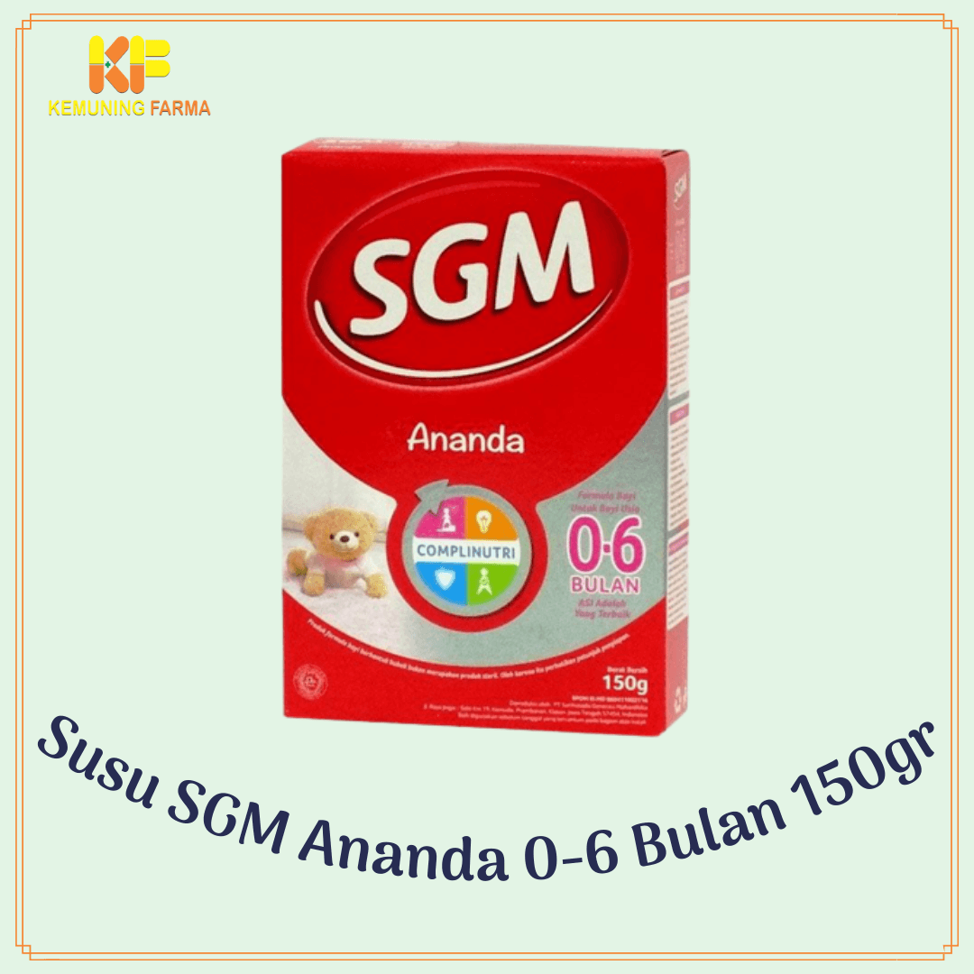 Susu SGM Ananda 0-6 Bulan 150gr