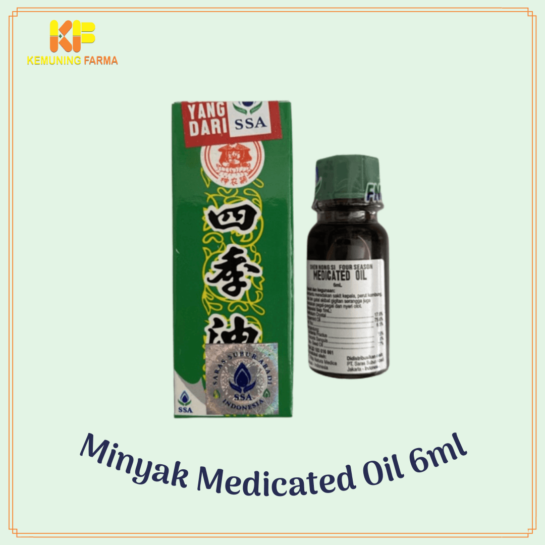 Minyak Medicated Oil 6ml
