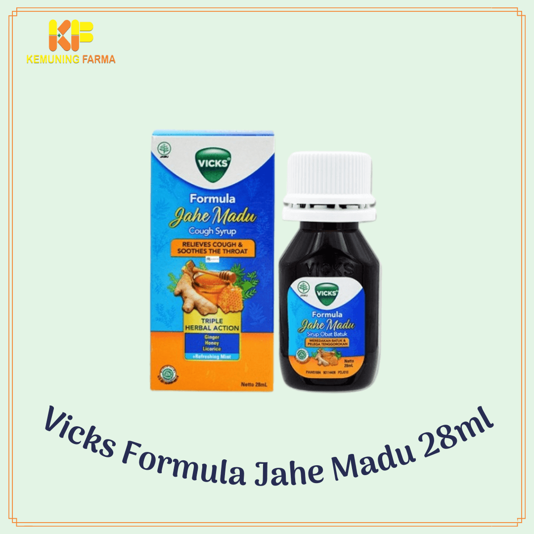 Vicks Formula Jahe Madu 28ml