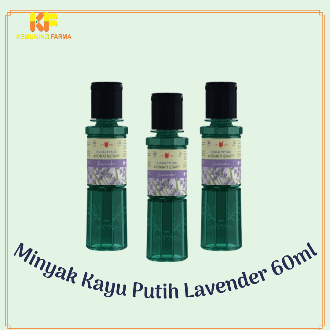 Minyak Kayu Putih Ekaliptus Lavender 60ml