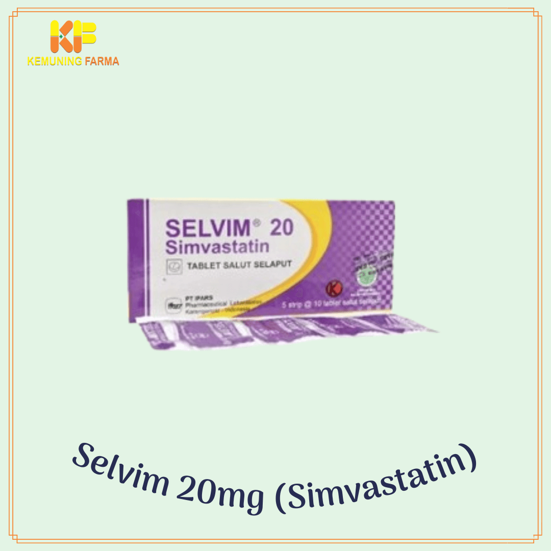 Selvim 20mg (Simvastatin)